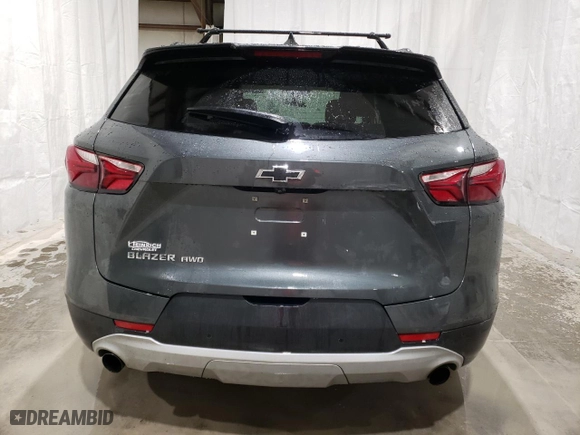 2019 Chevrolet Blazer with VIN 3GNKBGRSXKS656015, listed as a Copart auction lot 85767604 with 30,979 mi miles and Salvage Title. Bid and sale history available at carsss.com. Image 6.