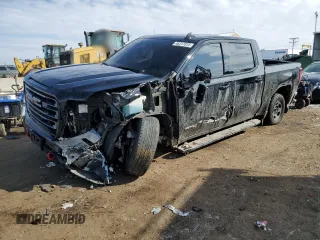 2021 GMC Sierra 1500 AT4 with VIN 3GTP9EEL7MG261132, listed as a Copart auction lot 46317815 with 78,458 mi miles and Salvage Title. Bid and sale history available at carsss.com. Image 1.