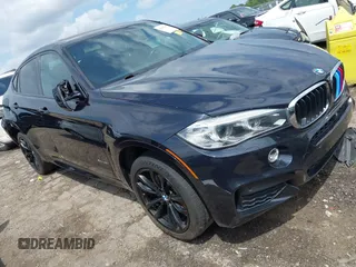 2017 BMW X6 xDrive35i z VIN 5UXKU2C33H0U28640, wystawiony jako IAAI lot #42081609 z przebiegiem 125 790 mil mil oraz . Historia ofert i sprzedaży dostępna na DreamBid. Obrazek 1.