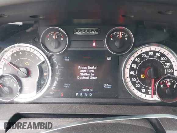 2013 Ram 1500 SLT with VIN 1C6RR7LG7DS641176, listed as a IAAI auction lot 42296586 with 182,934 mi miles and . Bid and sale history available at DreamBid. Image 15.