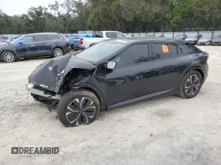 2023 Kia EV6 GT-Line with VIN KNDC44LA3P5101527, listed as a Copart auction lot 44665355 with 33,608 mi miles and Salvage Title. Bid and sale history available at carsss.com. Image 1.