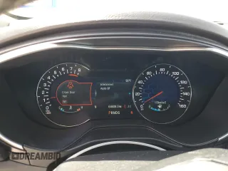 2019 Ford Fusion Titanium with VIN 3FA6P0D93KR184681, listed as a Copart auction lot 49898125 with 64,608 mi miles and Salvage Title. Bid and sale history available at carsss.com. Image 9.
