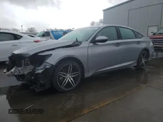 2021 Honda Accord Touring with VIN 1HGCV3F94MA001577, listed as a Copart auction lot 48999335 with 42,365 mi miles and Salvage title. Bid and sale history available at DreamBid. Image 1.