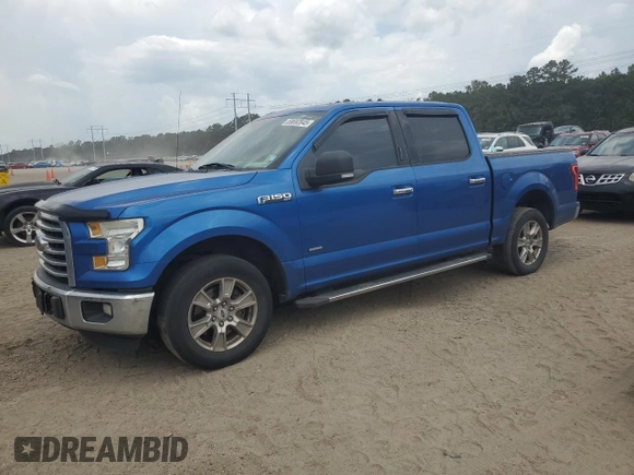 2015 Ford F-150 XL with VIN 1FTEW1CPXFKD77046, listed as a Copart auction lot 59692845 with 205,659 mi miles and Salvage title. Bid and sale history available at DreamBid. Image 1.