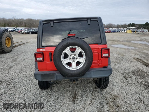 2021 Jeep Wrangler Unlimited Sport S z VIN 1C4HJXDN4MW625647, wystawiony jako Copart lot #44941615 z przebiegiem 86 115 mil mil oraz Szkoda całkowita • Salvage title. Historia ofert i sprzedaży dostępna na DreamBid. Obrazek 6.