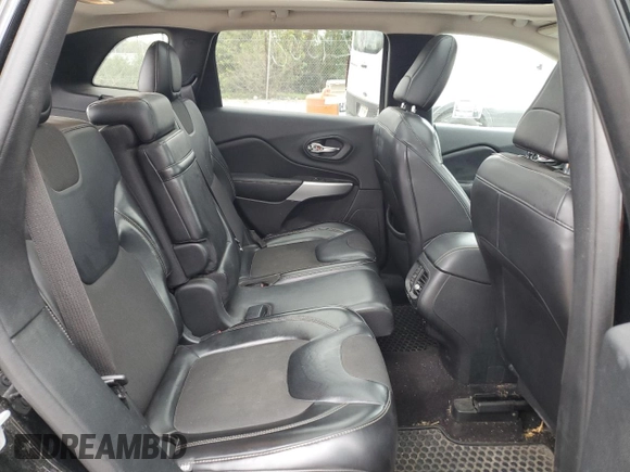 2018 Jeep Cherokee Latitude Plus with VIN 1C4PJLLX1JD524550, listed as a Copart auction lot 75652534 with 240,091 mi miles and Salvage Title. Bid and sale history available at carsss.com. Image 10.