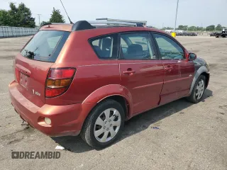 2005 Pontiac Vibe with VIN 5Y2SL63845Z431366, listed as a Copart auction lot 60979525 with 93,133 mi miles and Clean title. Bid and sale history available at DreamBid. Image 3.
