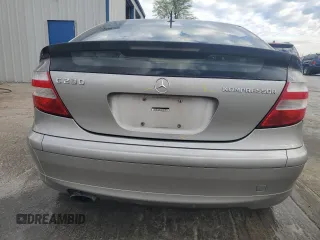 2005 Mercedes-Benz C 230 Kompressor with VIN WDBRN40J55A651472, listed as a Copart auction lot 49505994 with 266,385 mi miles and Salvage title. Bid and sale history available at DreamBid. Image 6.