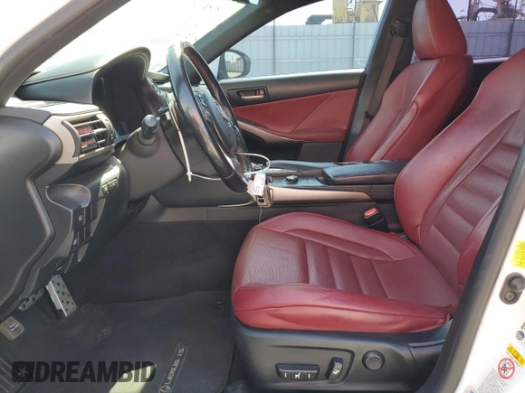 2017 Lexus IS 350 with VIN JTHBE1D29H5031465, listed as a Copart auction lot 49355215 with 86,634 mi miles and Salvage Title. Bid and sale history available at DreamBid. Image 7.