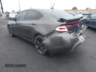 2015 Dodge Dart SXT with VIN 1C3CDFBB1FD212642, listed as a IAAI auction lot 42203244 with 204,104 mi miles. Bid and sale history available at carsss.com. Image 3.