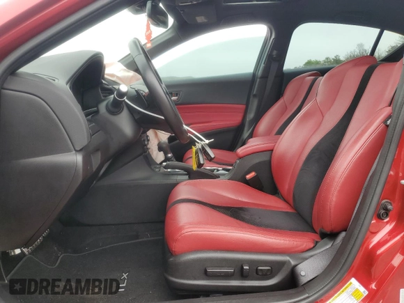 2022 Acura ILX Premium with VIN 19UDE2F87NA004271, listed as a Copart auction lot 60274525 with 33,422 mi miles and Salvage title. Bid and sale history available at DreamBid. Image 7.