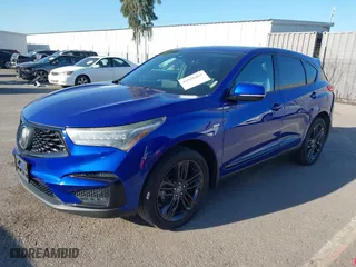 2019 Acura RDX w/A-Spec Pkg with VIN 5J8TC1H64KL011430, listed as a IAAI auction lot 41828462 with 83,791 mi miles. Bid and sale history available at carsss.com. Image 2.