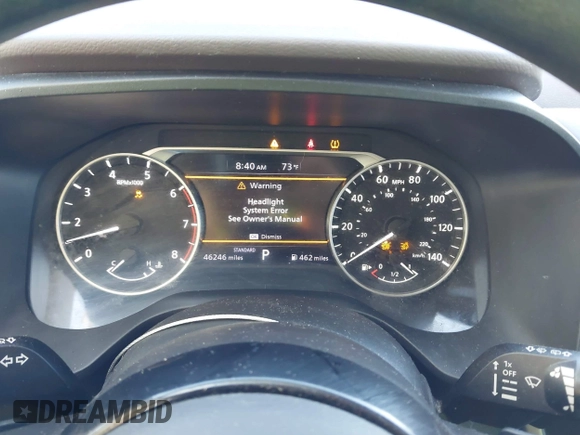 2021 Nissan Rogue S with VIN 5N1AT3AA0MC723352, listed as a IAAI auction lot 42623521 with 46,246 mi miles and . Bid and sale history available at DreamBid. Image 7.