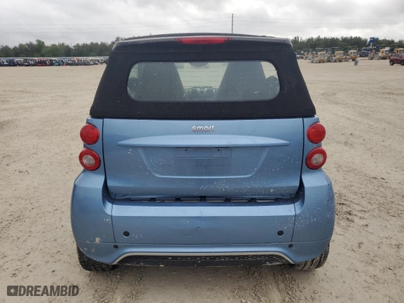 2013 Smart fortwo Passion with VIN WMEEK3BA4DK599147, listed as a Copart auction lot 79648274 with NaN miles and Salvage Title. Bid and sale history available at carsss.com. Image 6.