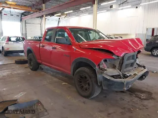 2010 Dodge Ram 1500 SLT with VIN 1D7RV1GP0AS105408, listed as a IAAI auction lot 40407267 with 158,276 mi miles. Bid and sale history available at carsss.com. Image 1.