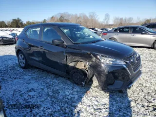2021 Nissan Kicks S with VIN 3N1CP5BV4ML470896, listed as a Copart auction lot 41926275 with 80,806 mi miles and Salvage Title. Bid and sale history available at carsss.com. Image 4.