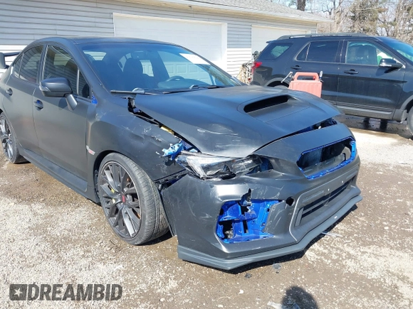 2019 Subaru WRX STI with VIN JF1VA2R62K9815973, listed as a IAAI auction lot 41690694 with 48,237 mi miles. Bid and sale history available at carsss.com. Image 6.