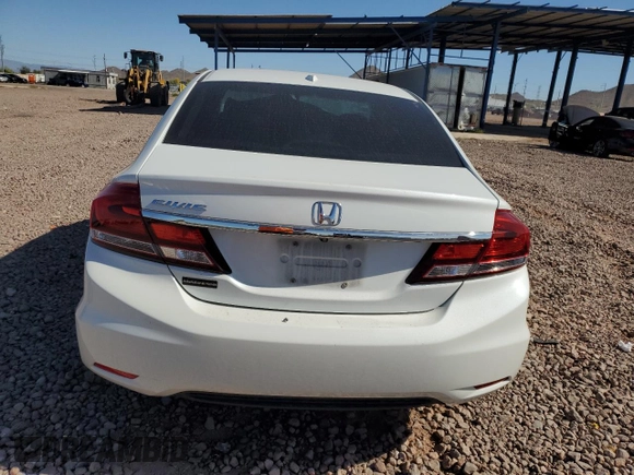 2014 Honda Civic EX-L with VIN 19XFB2F9XEE052224, listed as a Copart auction lot 54207785 with 160,303 mi miles and Salvage Title. Bid and sale history available at DreamBid. Image 6.