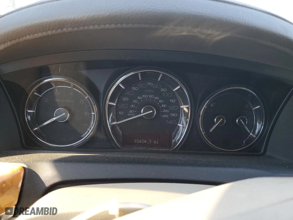 2011 Lincoln MKS with VIN 1LNHL9DR5BG614751, listed as a Copart auction lot 87233414 with 93,434 mi miles and Salvage Title. Bid and sale history available at carsss.com. Image 9.