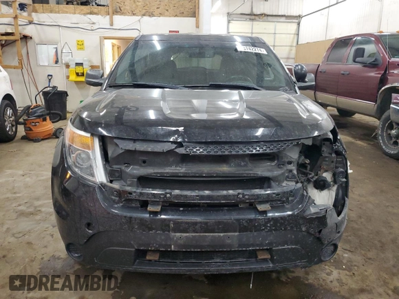 2014 Ford Utility Police Interceptor with VIN 1FM5K8AR7EGA33387, listed as a Copart auction lot 83742274 with 204,140 mi miles and Salvage Title. Bid and sale history available at carsss.com. Image 5.