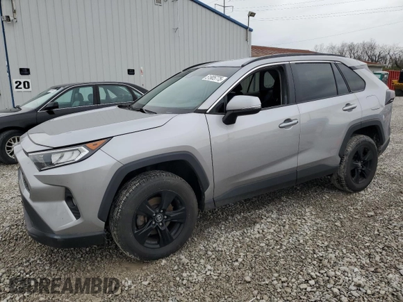 2020 Toyota RAV4 XLE with VIN 2T3P1RFV6LC083003, listed as a Copart auction lot 51905775 with 100,298 mi miles and Salvage Title. Bid and sale history available at DreamBid. Image 1.
