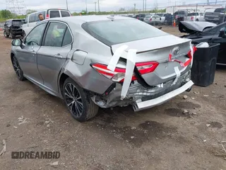 2021 Toyota Camry SE Nightshade with VIN 4T1G11AK1MU458190, listed as a IAAI auction lot 42075243 with 48,731 mi miles and . Bid and sale history available at carsss.com. Image 3.