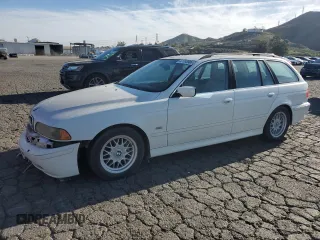 2003 BMW 5 Series 525iAT with VIN WBADS43433GE11244, listed as a Copart auction lot 47793985 with 120,512 mi miles and Clean Title. Bid and sale history available at carsss.com. Image 1.