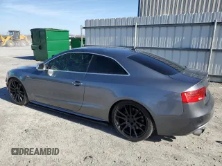 2014 Audi S5 Premium Plus with VIN WAUCGAFRXEA010408, listed as a Copart auction lot 42742145 with 128,354 mi miles and Salvage Title. Bid and sale history available at carsss.com. Image 2.