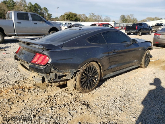 2019 Ford Mustang GT with VIN 1FA6P8CF5K5195643, listed as a Copart auction lot 49081195 with 103,888 mi miles and Salvage Title. Bid and sale history available at carsss.com. Image 3.