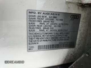 2017 Audi Q7 Premium Plus z VIN WA1LABF70HD016126, wystawiony jako Copart lot #62913985 z przebiegiem 107 198 mil mil oraz Nie do naprawy • Non repairable. Historia ofert i sprzedaży dostępna na DreamBid. Obrazek 14.