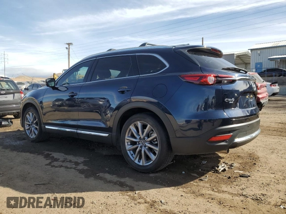 2022 Mazda CX-9 Grand Touring with VIN JM3TCBDY6N0609379, listed as a Copart auction lot 43795615 with 19,917 mi miles and Salvage Title. Bid and sale history available at carsss.com. Image 2.
