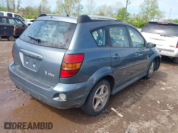 2007 Pontiac Vibe with VIN 5Y2SL65807Z425418, listed as a IAAI auction lot 42140976 with 158,855 mi miles. Bid and sale history available at carsss.com. Image 4.