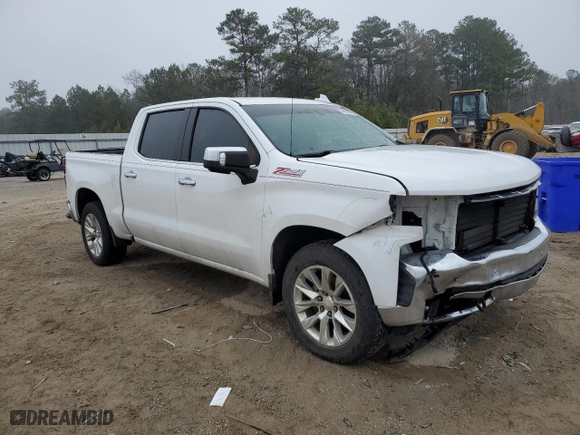 2019 Chevrolet Silverado 1500 LTZ with VIN 3GCUYGED4KG244280, listed as a Copart auction lot 44881395 with 78,083 mi miles and Clean Title. Bid and sale history available at carsss.com. Image 4.