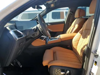 2025 BMW X6 M60i with VIN 5UX43EX07S9X98716, listed as a Copart auction lot 73753074 with 63 mi miles and Salvage Title. Bid and sale history available at carsss.com. Image 7.
