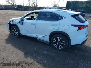 2019 Lexus NX with VIN JTJBARBZ3K2193240, listed as a IAAI auction lot 41810329 with 7,630 mi miles. Bid and sale history available at carsss.com. Image 3.