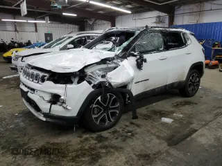 2023 Jeep Compass Limited with VIN 3C4NJDCN3PT569200, listed as a Copart auction lot 45602815 with 20,645 mi miles and Salvage Title. Bid and sale history available at carsss.com. Image 1.