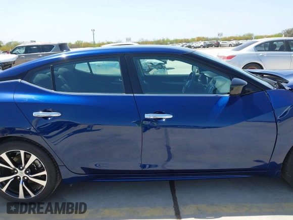 2017 Nissan Maxima S with VIN 1N4AA6AP7HC455539, listed as a IAAI auction lot 41826671 with 30,890 mi miles and . Bid and sale history available at DreamBid. Image 13.