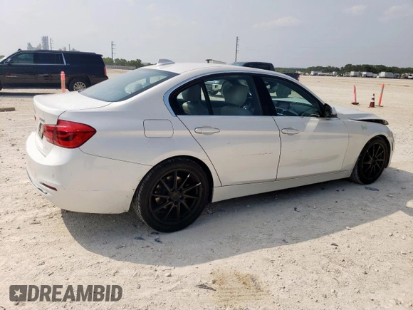 2016 BMW 3 Series 328i z VIN WBA8E9C56GK647899, wystawiony jako Copart lot #57431625 z przebiegiem 104 249 mil mil oraz Szkoda całkowita • Salvage title. Historia ofert i sprzedaży dostępna na DreamBid. Obrazek 3.
