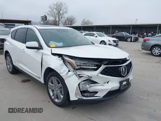 2020 Acura RDX Advance with VIN 5J8TC2H72LL022362, listed as a IAAI auction lot 41254692 with 18,739 mi miles and . Bid and sale history available at carsss.com. Image 1.