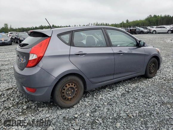 2017 Hyundai Accent SE with VIN KMHCT5AE0HU317157, listed as a Copart auction lot 62936833 with 173,381 mi miles and . Bid and sale history available at DreamBid. Image 3.