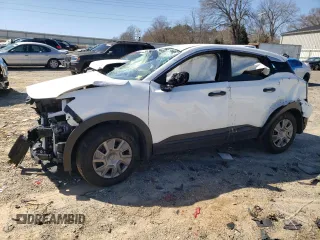 2025 Nissan Kicks S with VIN 3N8AP6BB0SL305705, listed as a Copart auction lot 49544525 with 4,289 mi miles and Salvage Title. Bid and sale history available at carsss.com. Image 1.