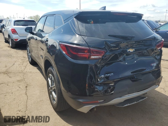2024 Chevrolet Blazer LT with VIN 3GNKBCR40RS256047, listed as a Copart auction lot 56043895 with 12,633 mi miles and Clean title. Bid and sale history available at DreamBid. Image 2.