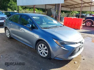 2024 Toyota Corolla LE with VIN 5YFB4MDEXRP106324, listed as a IAAI auction lot 42200365 with 38,724 mi miles and . Bid and sale history available at carsss.com. Image 1.