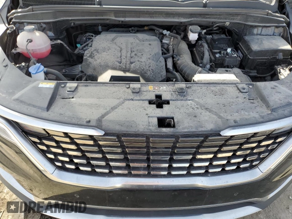 2024 Kia Carnival SX Prestige with VIN KNDNE5H37R6302284, listed as a Copart auction lot 49426315 with 29,591 mi miles and Salvage Title. Bid and sale history available at DreamBid. Image 12.
