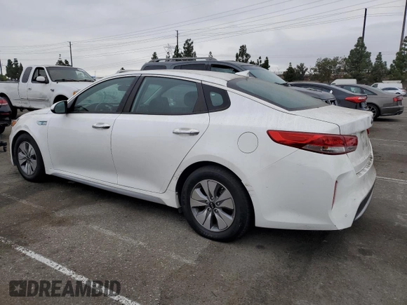 2017 Kia Optima Hybrid with VIN KNAGT4LEXH5018814, listed as a Copart auction lot 76773744 with 125,545 mi miles and Clean Title. Bid and sale history available at carsss.com. Image 2.
