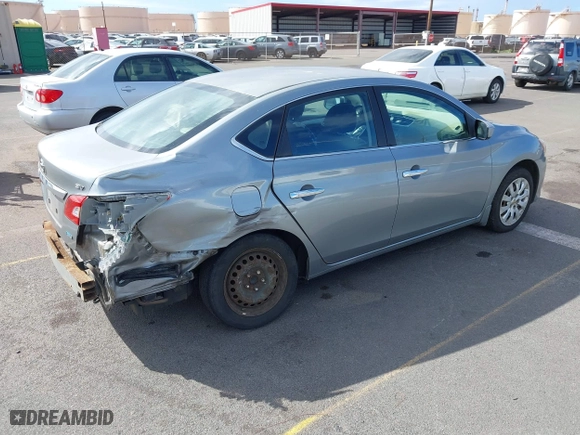 2014 Nissan Sentra SR with VIN 3N1AB7AP5EY288018, listed as a IAAI auction lot 41425911 with 123,178 mi miles. Bid and sale history available at carsss.com. Image 4.