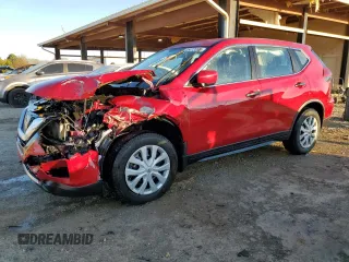2017 Nissan Rogue SV with VIN JN8AT2MT4HW402483, listed as a Copart auction lot 45472695 with 124,600 mi miles and Salvage title. Bid and sale history available at DreamBid. Image 1.