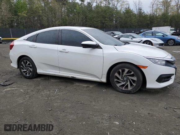2018 Honda Civic EX с VIN 2HGFC2F72JH501729, выставлен на аукционе Copart как лот 53244695 с пробегом 123 059 миль миль и Списание • Salvage title. История ставок и продаж доступна на DreamBid. Изображение 4.