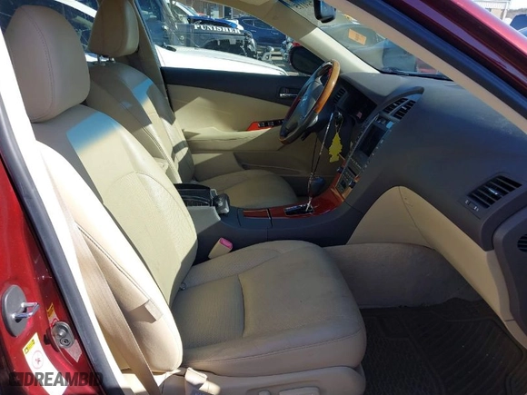 2008 Lexus ES 350 with VIN JTHBJ46G282267558, listed as a IAAI auction lot 41769115 with 100,720 mi miles. Bid and sale history available at carsss.com. Image 5.