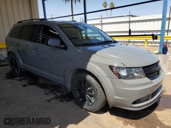 2020 Dodge Journey SE Value with VIN 3C4PDCAB8LT277085, listed as a Copart auction lot 51759535 with 107,828 mi miles and Clean Title. Bid and sale history available at DreamBid. Image 1.